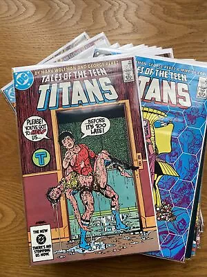 Buy Tales Of The Teen Titian Bundle  45- 63 ( Except 62 ) DC Comics 1984, 18 Books • 30£