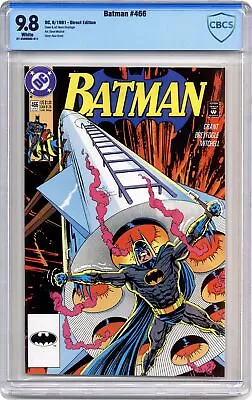 Buy Batman #466 CBCS 9.8 1991 21-2599D8C-011 • 73.08£