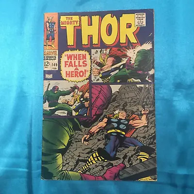 Buy Thor # 149 Feb. 1968, Lee & Kirby!   The Wrecker! Fine Condition • 16.68£