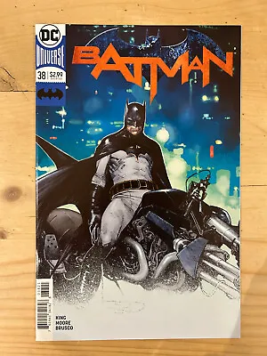 Buy Batman #38 March 2018 : DC Comics Variant Cover Batman On Bike Bagged & Boarded • 6.95£