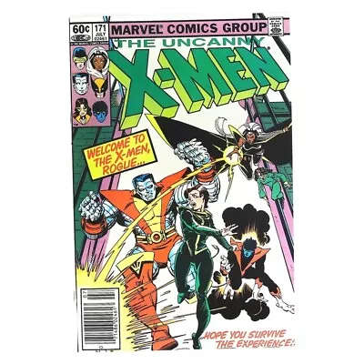 Buy Uncanny X-Men (1981 Series) #171 Newsstand In VF + Condition. Marvel Comics [c{ • 39.74£