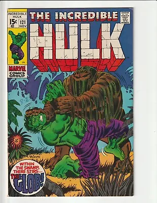 Buy INCREDIBLE HULK #121 Fine+ 1st App Glob Origin Death Marvel Comics 1969 NICE!!!! • 23.64£