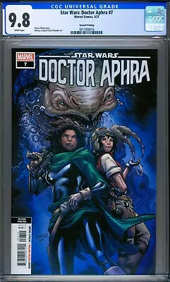 Buy Star Wars Doctor Aphra 7 2nd Print 1st Appearance & Cover Of Wen Delphis CGC 9.8 • 35.56£