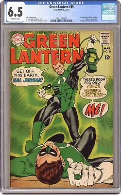 Buy Green Lantern #59 CGC 6.5 1968 4087308002 1st App. Guy Gardner • 367.63£
