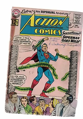 Buy DC Comics Action Comics No 295 Dec 1962 12c USA • 6.99£