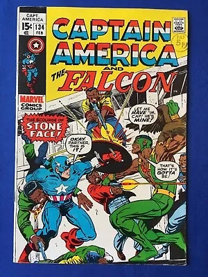 Buy Captain America #134 FN/VFN (7.0) MARVEL ( Vol 1 1971) 1st App Stone Face (3) • 25£