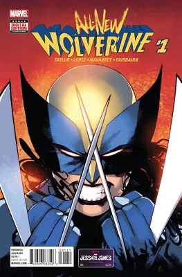 Buy Marvel - All-New Wolverine #1 (2015) 2x Lot   Cvr A & Action Figure Variant • 22.93£