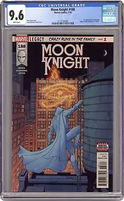 Buy Moon Knight #188A Burrows CGC 9.6 2018 4113734009 • 86.97£