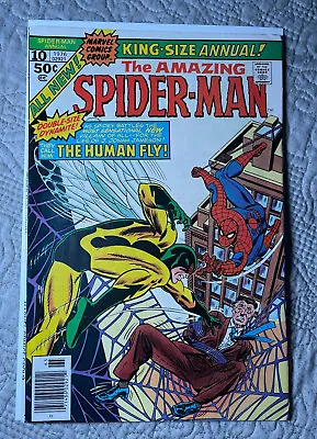 Buy The Amazing Spider-Man King Size Annual #10 Marvel Comic Book 1976 Human Fly • 27.87£