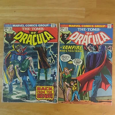 Buy Tomb Of Dracula #16, 17 - Blade Bitten By Dracula!/1st Doctor Sun - Marv Wolfman • 23.99£