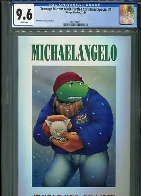Buy Teenage Mutant Ninja Turtles Christmas Special #1  GCG 9.6  WP • 80.31£