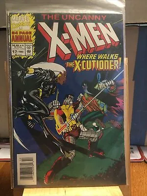 Buy Marvel Comics: THE UNCANNY X-MEN #17 ANNUAL 64pg. 1993 . Box 109 • 7.10£