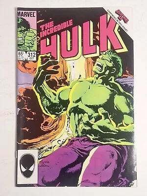 Buy INCREDIBLE HULK #312 -1985 Marvel- NM Condition-Hi-Res Images • 6.29£