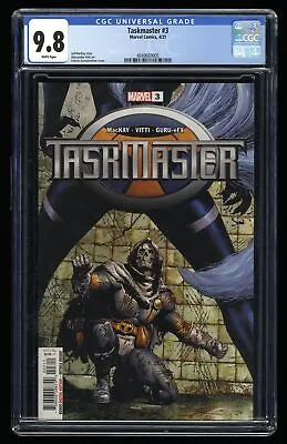 Buy Taskmaster #3 CGC NM/M 9.8 White Pages 1st Print Marvel • 63.96£