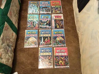 Buy EC Comics Weird Science 1991 Reprint Lot Of 11 Wally Wood • 78.84£