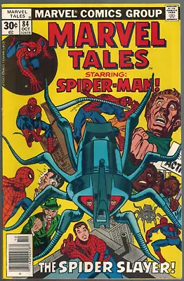 Buy Marvel Tales 84 The Spider-Slayer!  (rep Amazing Spider-Man 105)  1977  F/VF • 6.29£