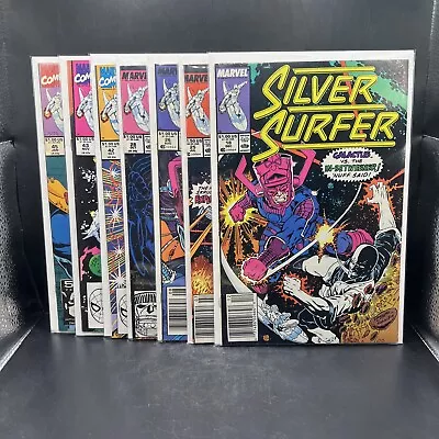 Buy Lot Of 7 Silver Surfer Vol. 3 #s 18 25 26 28 42 43 & 45 Marvel 1987. (B51)(8) • 20.90£
