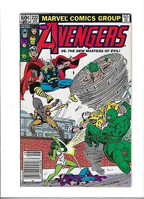 Buy The Avengers #222 New Masters Of Evil Marvel Comics 1982 FN/FN+ • 3.21£