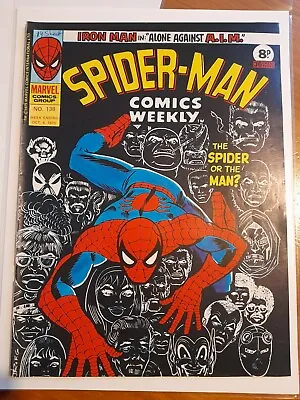 Buy Spider-Man Comics Weekly #138 Oct 1975 Good+ 2.5 Iconic Cover Art By John Romita • 9.99£