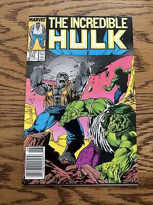 Buy Incredible Hulk #332 (Marvel 1987)  Todd McFarlane,  Gray Vs Green Hulk! NM- • 11.06£