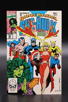 Buy Sensational She-Hulk (1989) #22 1st Print Dale Keown Cvr Blonde Phantom NM- • 7.42£