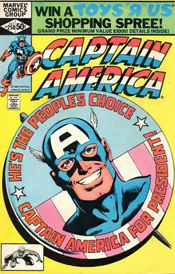 Buy CAPTAIN AMERICA #250 F, John Byrne A, Direct, Marvel Comics 1980 Stock Image • 4.74£