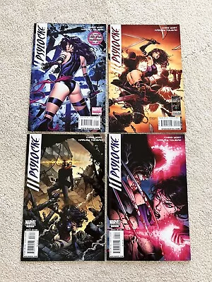 Buy Psylocke #1 2 3 4 - Complete Set - 1-4 Yost Tolibao Appearance Finch Covers 2010 • 80£
