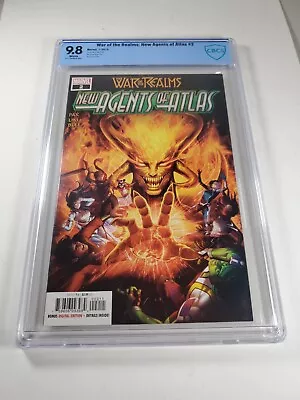 Buy War Of The Realms New Agents Of Atlas #2 CBCS 9.8 - 1st Appearance Sword Master • 93.41£