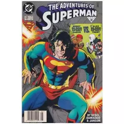 Buy Adventures Of Superman (1987 Series) #526 Newsstand In NM Minus. DC Comics [h: • 1.82£