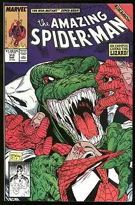 Buy Amazing Spider-Man #313 Marvel 1989 (NM-) McFarlane Lizard Cover! L@@K! • 16.67£