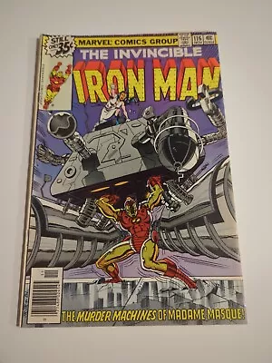 Buy Iron Man #116 - Marvel Comics 1978 Invincible Iron Man Vol 1 First Series Nice!! • 11.25£