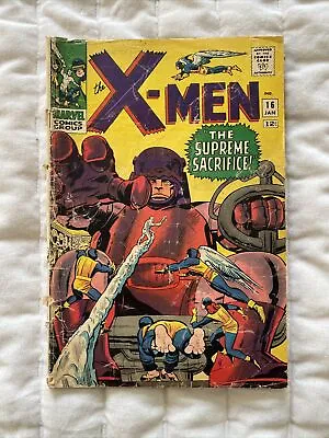 Buy Marvel Comics - Uncanny X-Men, Vol. 1 #16 (January, 1966) Newsstand Edition • 69.17£