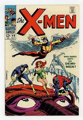 Buy Uncanny X-Men #49 FN- 5.5 1968 1st App. Lorna Dane (Polaris) • 160.86£