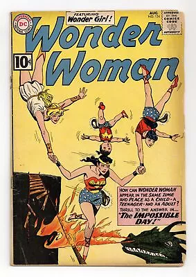 Buy Wonder Woman #124 GD+ 2.5 1961 • 50.37£