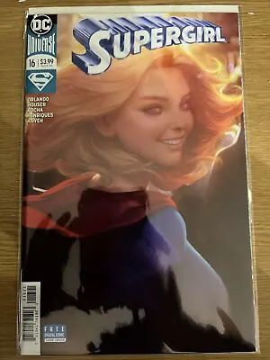 Buy SUPERGIRL # 16 DC Comic (February 2018)    Artgerm  VARIANT COVER EDITION • 8£