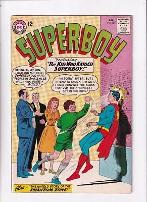 Buy Superboy (1949) # 104 (4.0-VG) (1388033) Phantom Zone Origin Tape On Bc 1963 • 10.80£