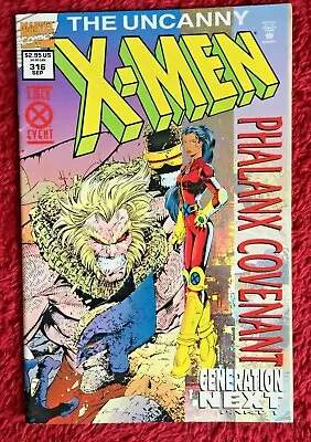 Buy Free P & P; X-Men #316 (Sep 1994) - Debut Of 'M' (Gen X's Monet)  • 4.99£