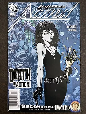 Buy Action Comics #894 1st Death In Dcu 2010 Newsstand Variant Rare Finch Sandman Vf • 299.59£