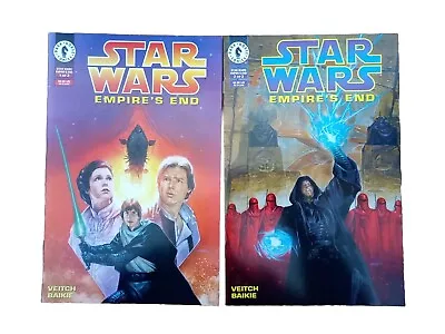 Buy Dark Horse Comics: Star Wars: Empires End #1 & #2 Full Set 1995  • 9.99£