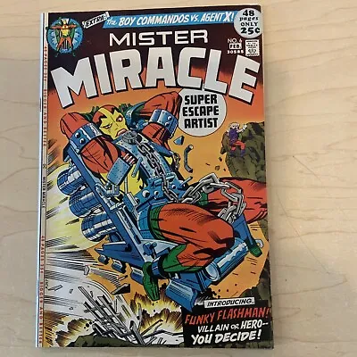 Buy MISTER MIRACLE #6 1972 1st Female Furies 1st Funky Flashman Stan Lee • 31.98£