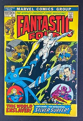 Buy Fantastic Four (1961) #123 VF (8.0) John Buscema Sal Buscema • 47.57£