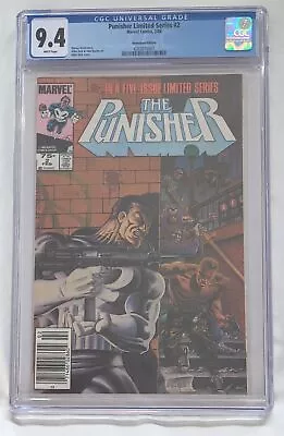 Buy Marvel Comics Punisher #2 Newsstand CGC 9.4 V1 Mini-Series Mike Zeck 1986 (cz) • 47£