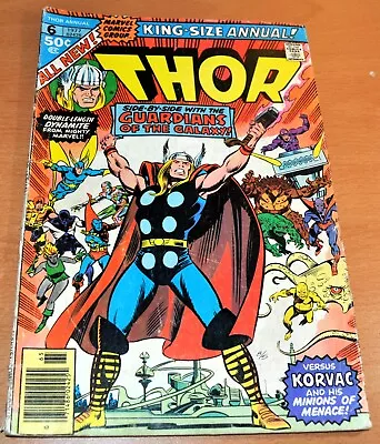 Buy King-Size Annual Thor #6 - Feb. 1977 - Marvel Comics - $0.50 - VG • 2.34£