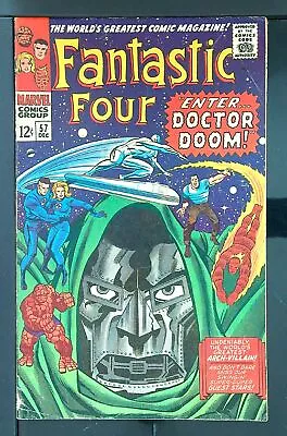 Buy Fantastic Four (Vol 1) #  57 Fine (FN)  RS003 Marvel Comics SILVER AGE • 182.99£