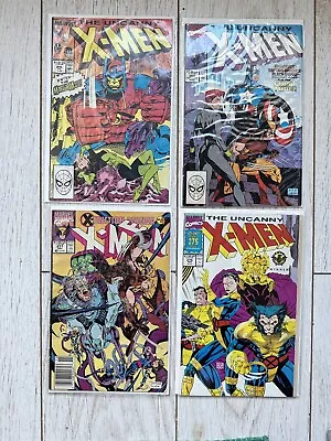 Buy Uncanny X-Men Bundle #246 #268 #271 #275 Classic Key Jim Lee Silvestri  • 14£