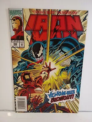 Buy The Invincible Iron Man #302 Vs Venom Great Read!! Beautiful  • 7.91£