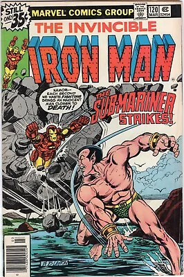 Buy Marvel Comics Iron Man Volume 1 Book #120 Higher Mid Grade 1979 • 6.39£