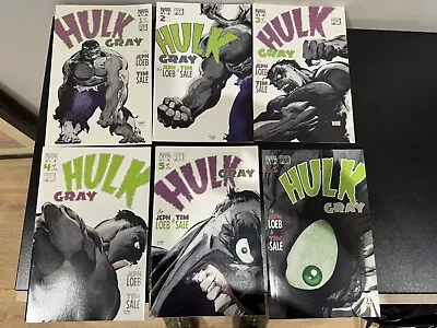 Buy HULK GRAY 1 2 3 4 5 6 Complete Set Loeb Sale Marvel 2003  • 30£