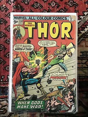 Buy Thor #240 (Pence Price) 4.0 VG-  • 4.95£