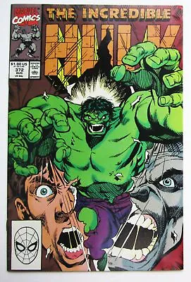 Buy Incredible Hulk #372 Comic Book August 1990 F/VF 7.0 1990s • 2.76£